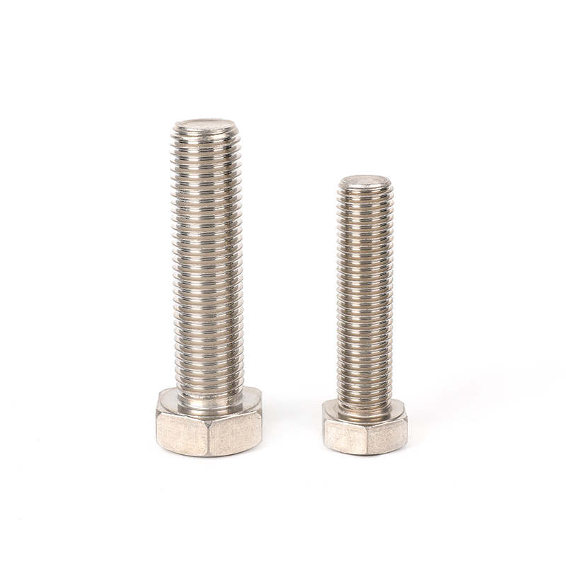 304 Thép không gỉ Đồng bằng toàn bộ luồng hex Bolt, bu lông hexagon